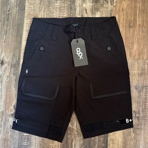 8&9 Black Cargo Shorts for Men Sz 30 NWT